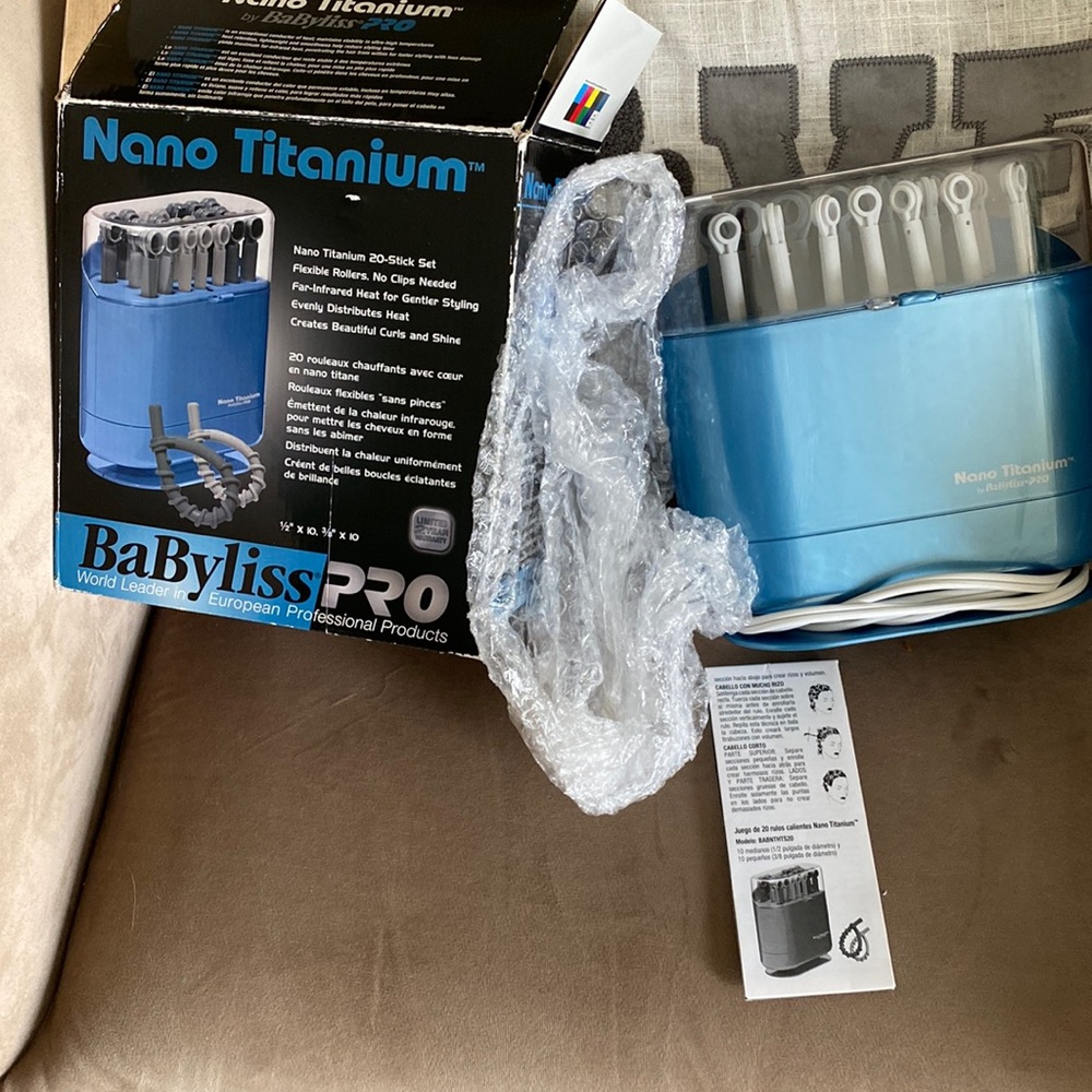 Nano titanium by baby bliss pro curlers